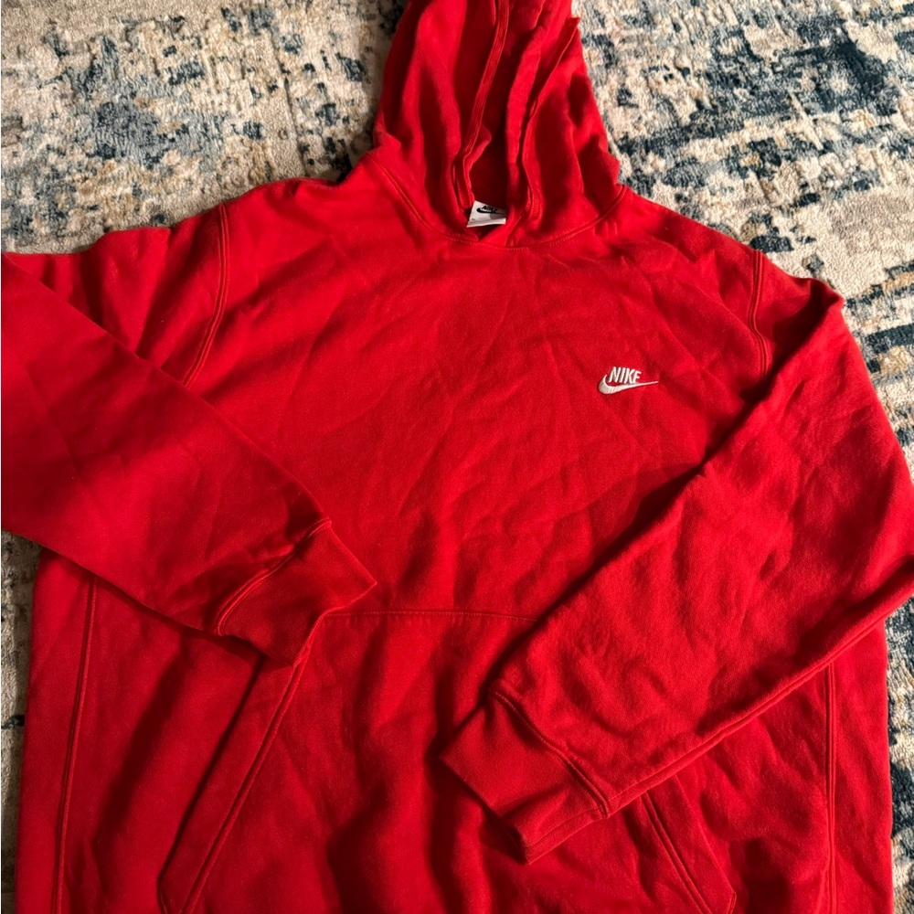 Nike Red Hoodie